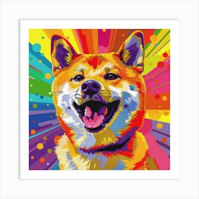 Shiba Inu 7 Art Print