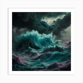 Stormy Sea 4 Art Print