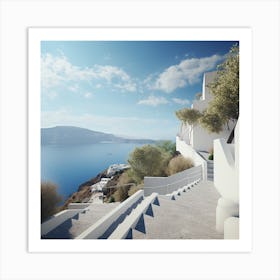 Santorini Art Print