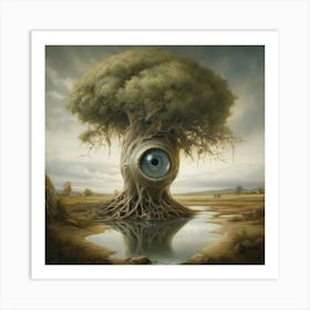Eye Of The Tree Art Print