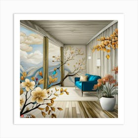 Firefly Wall Paintig 57699 Art Print