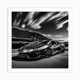 Lamborghini Huracan 7 Art Print