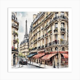 Paris Street Art Print