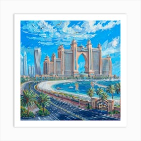 Atlantis Hotel 1 Art Print