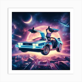 Back To The Future 1 Art Print