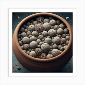 Clay Pot Art Print