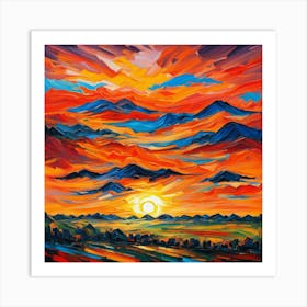 Sunrise Art Print