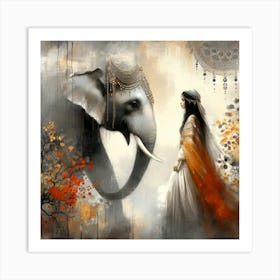 Exotic Beauty Artwork 137 Art Print