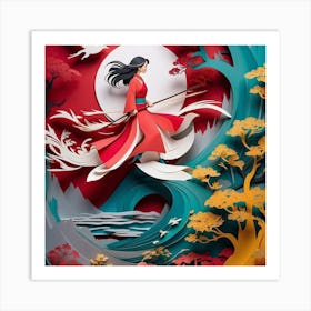 Mulan Art Print