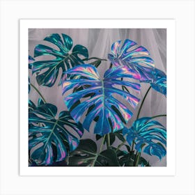 Leaf Jungle Deco Art Print