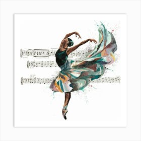 Ballet Dancer 7 Art Print