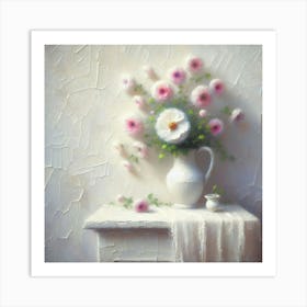 Flowers In A Vase Art Print