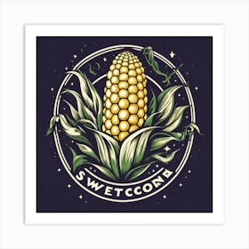 Sweetcorn As A Logo Mysterious (7) Art Print