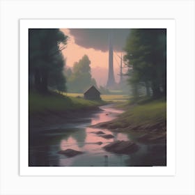 Twilight 1 Art Print