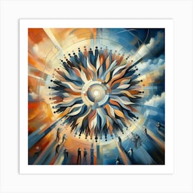 Center Of The Universe Art Print