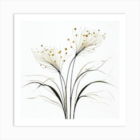 plant minimalist 7 Art Print