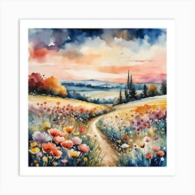 Poppies 3 Art Print