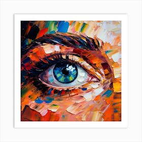 Eye Of A Woman 1 Art Print