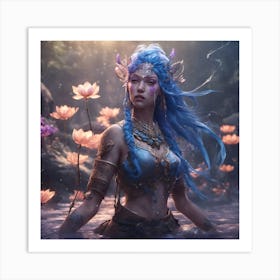 Mermaid 1 Art Print