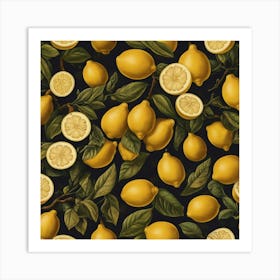 Default Default Vintage Lemons For Defferent Seasons Aestethic 3 Art Print