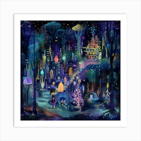 Fairy Forest 2 Art Print