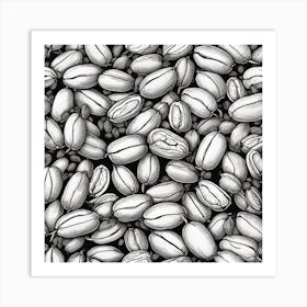 Coffee Beans 426 Art Print