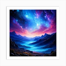 Nebula 26 Art Print