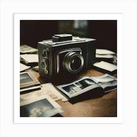 Old Camera Art Print