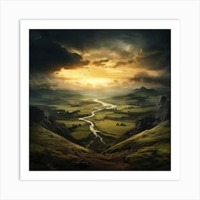 Landscape Art Print