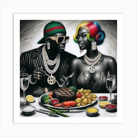 Gucci Mane 4 Art Print