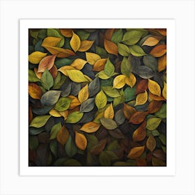 Leaves Art Print