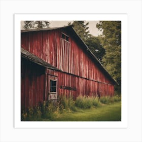 Red Barn 3 Art Print