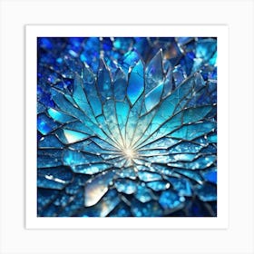 Fractal Flower Art Print