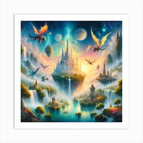 Fairytale Land Art Print