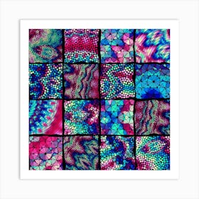 Geometric Mosaic 05 Art Print