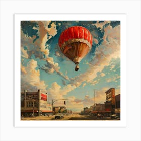 Hot Air Balloon 1 Art Print