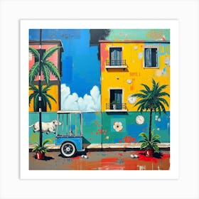 'South Beach' Art Print