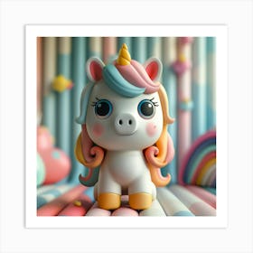 Unicorn 252 Art Print