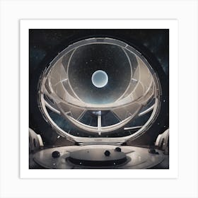 Space Station 76 Art Print