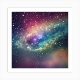 Colors of the Universe Art Print