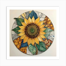 Sunflower 43 Art Print