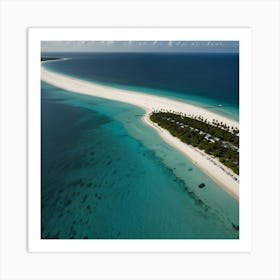 Maldives Island Art Print