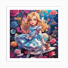 Alice In Wonderland 1 Art Print