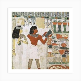 Egyptian Painting 12 Art Print