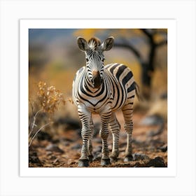 Zebra 1 Art Print