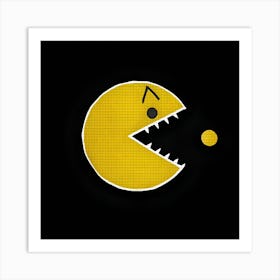 Pac-Man Art Print