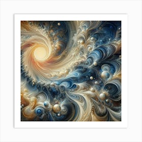 Fractal Painting Art Print