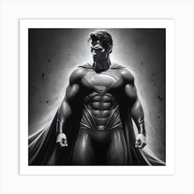 Man of Steel Art Print