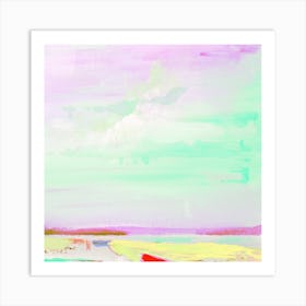 Tropical seascape Art Print