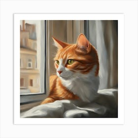 Tabby Art Print